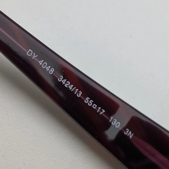 🕶️ DKNY DY4048-3424/13 Butterfly Sunglasses 55/17-130 / JLE740🕶️​ - Picture 6 of 8